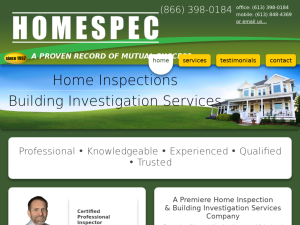 Homespec Home Inspection Services
