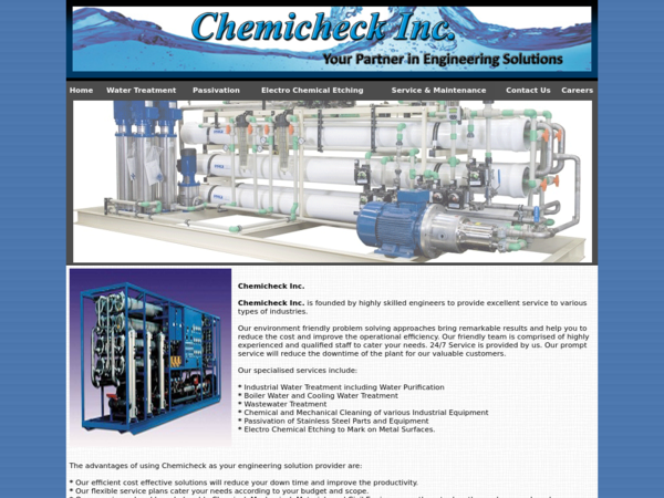 Chemicheck Inc.