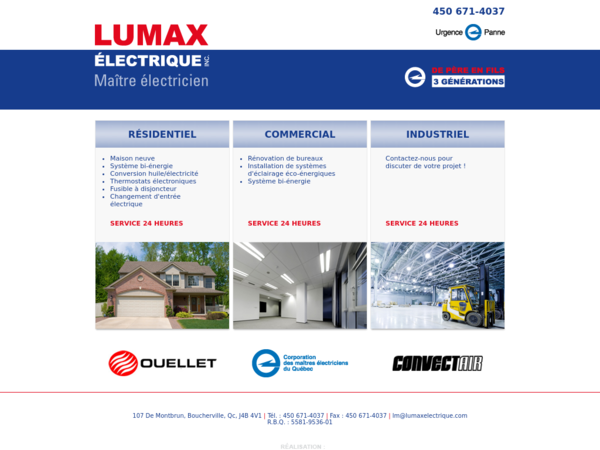 Lumax Electrique Inc