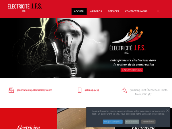 Électricité J.f.s. Inc