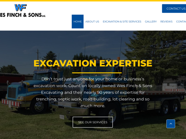 Wes Finch & Sons Excavating Ltd
