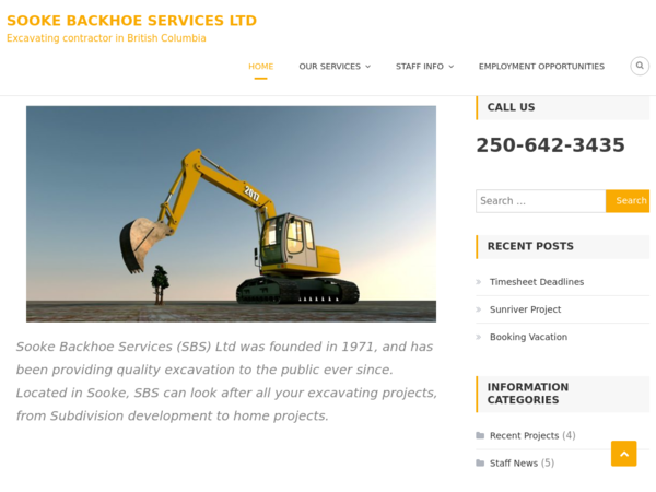 Sooke Backhoe Services Ltd