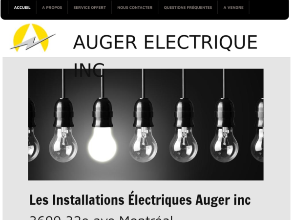 Installations Electrique Auger Inc (Les)