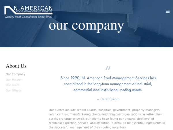 N. American Roof Management Services Ltd.