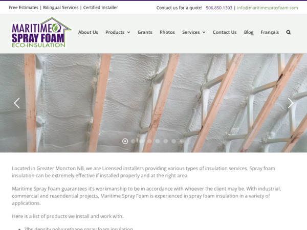 Maritime Spray Foam Eco Insulation Moncton