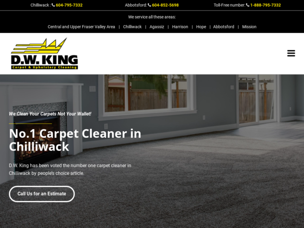 D W King Carpet & Upholstery Cleaners