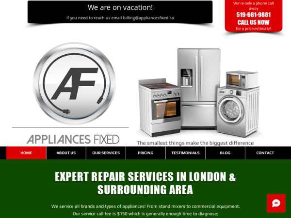 Appliances Fixed