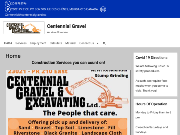 Centennial Gravel & Excavating Ltd