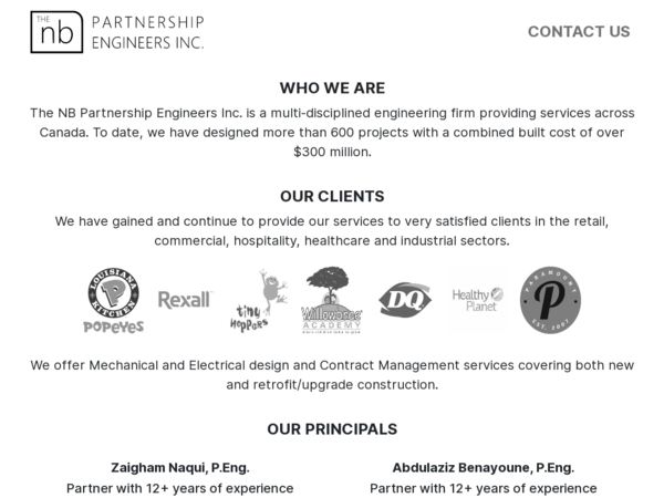 NB Partnership Engineers Inc