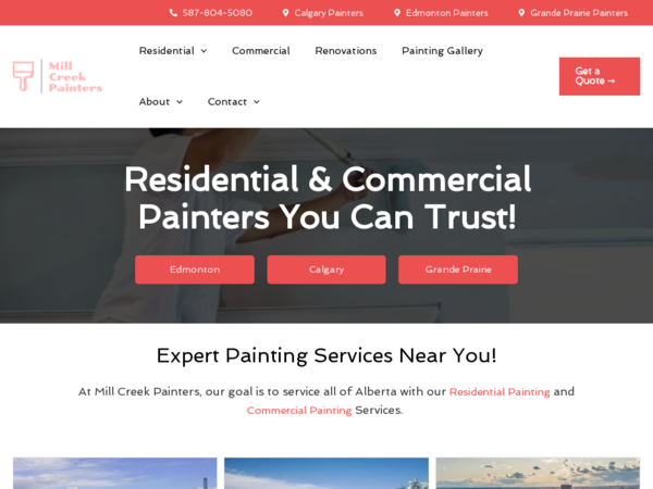 Mill Creek Painters Edmonton