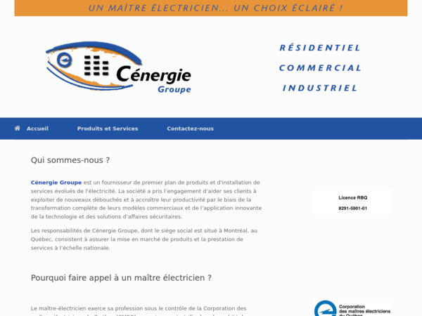 Cénergie Groupe Inc.