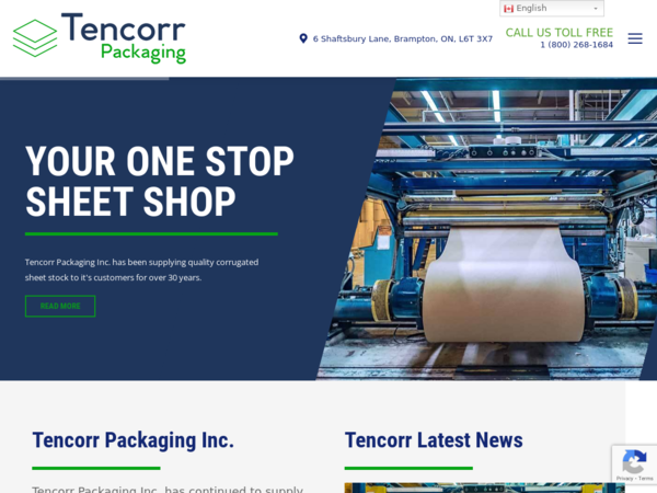 Tencorr Packaging Inc