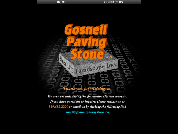 Gosnell Paving Stone & Landscape Inc