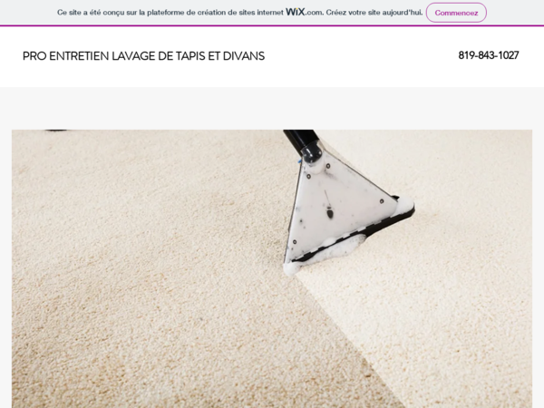 Pro Entretien Lavage de Tapis et Divan