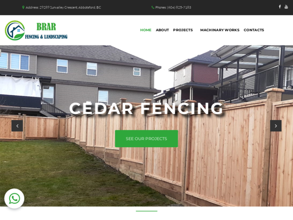 Brar Fencing Instllation