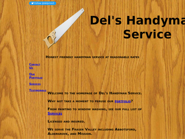 Del's Handyman Service