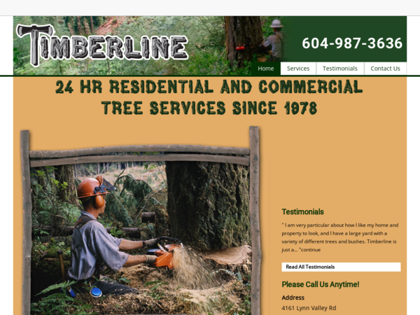 Timberline Tree Services Ltd
