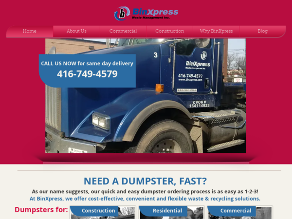 Binxpress Waste Management Inc.