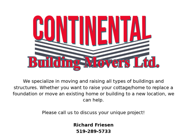 Continental Building Movers Ltd