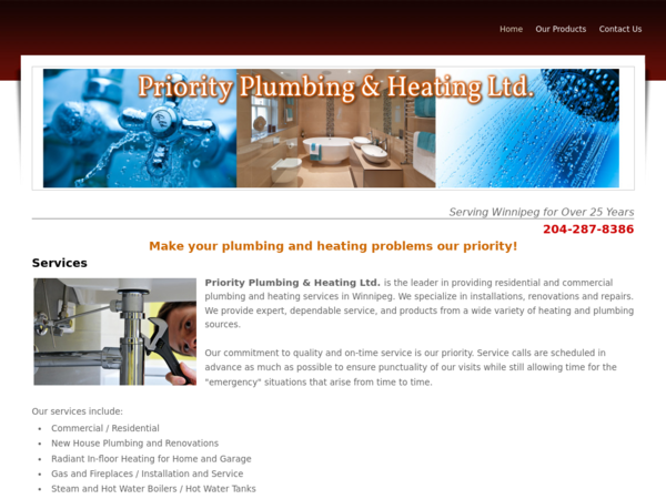 Priority Plumbing & Heating Ltd.