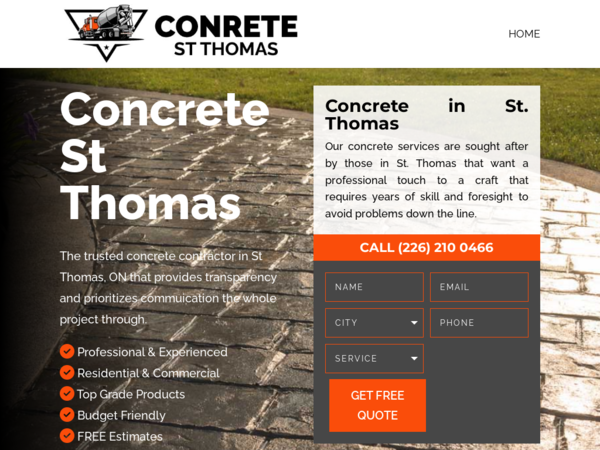 Concrete Saint Thomas
