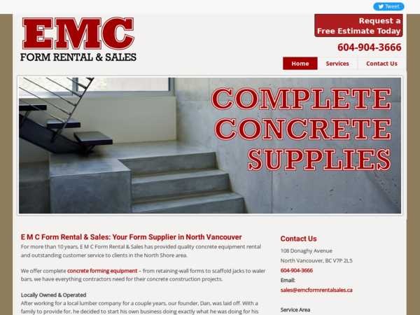 E M C Form Rental & Sales