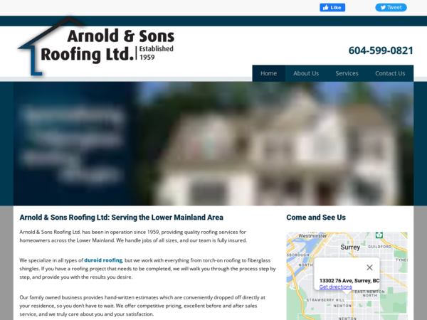 Arnold & Sons Roofing Ltd