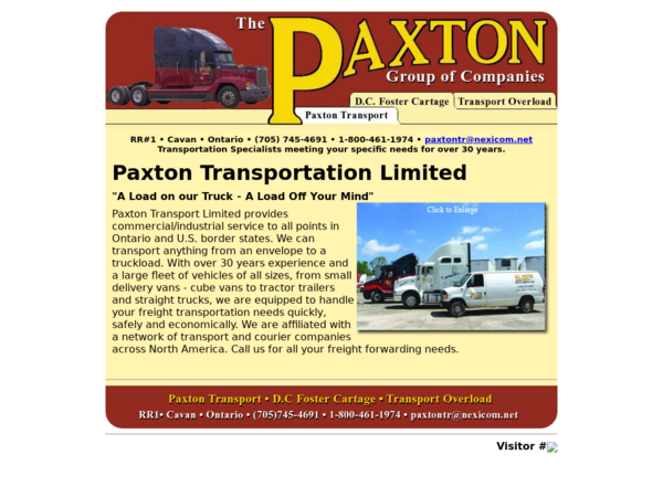 Paxton Transport Ltd