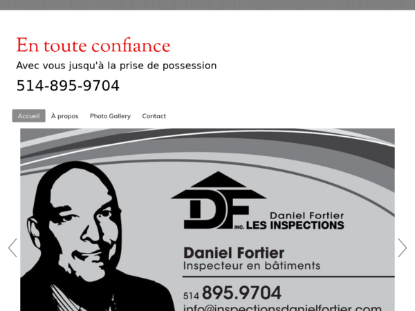 Les Inspections Daniel Fortier Inc