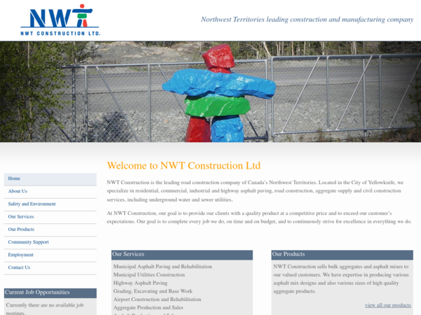 NWT Construction Ltd