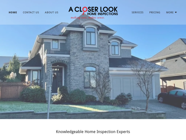 A Closer Look Home Inspections