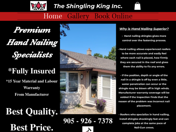 The Shingling King Inc.