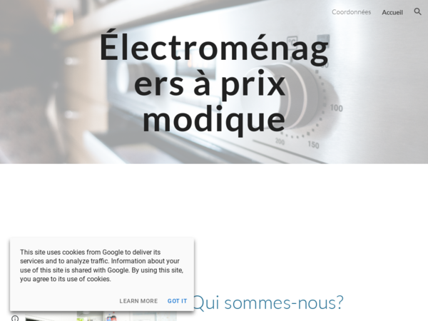 Électroménager À Prix Modique