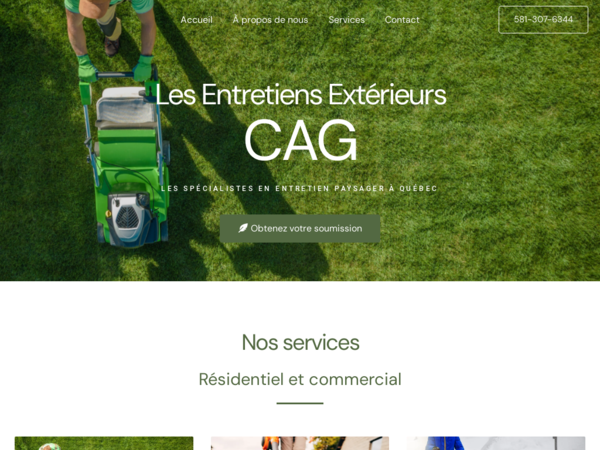 Entretiens Extérieurs CAG