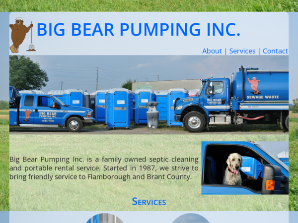 Big Bear Pumping Inc