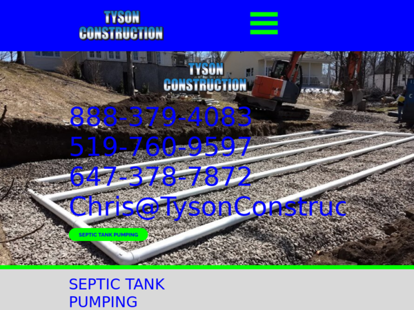 Tyson Construction & Septic