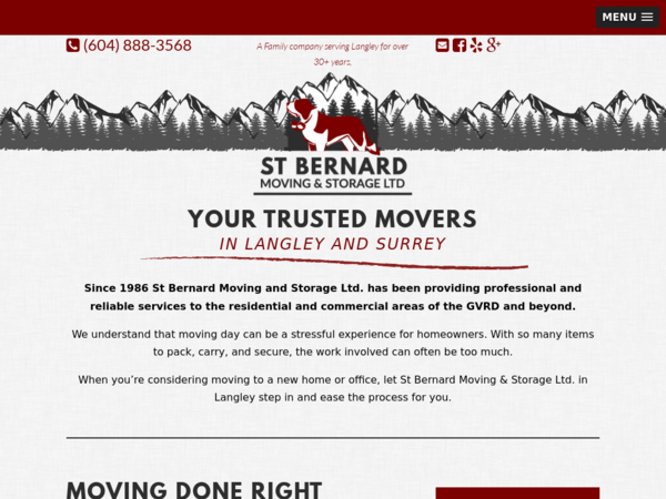 Saint Bernard Moving & Storage Ltd.