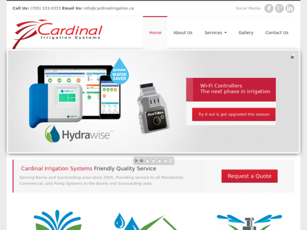 Cardinal Irrigation System