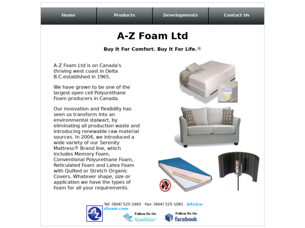 A-Z Sponge & Foam Products Ltd