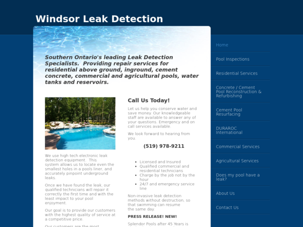 Windsor Leak Detection