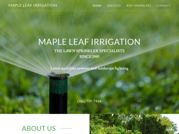 Maple Leaf Irrigation Inc