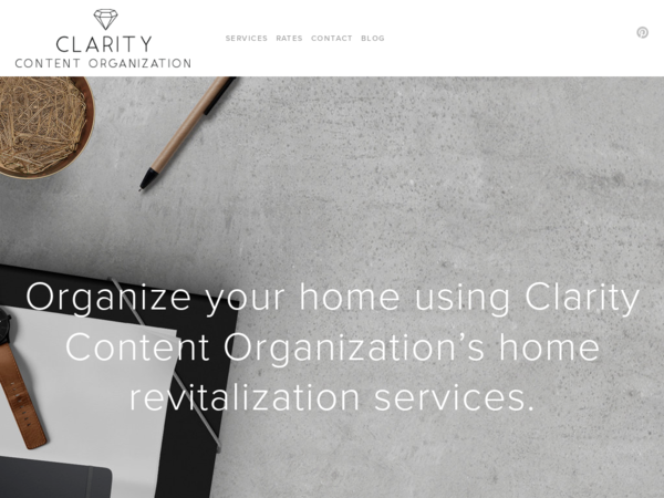 Clarity Content Organization