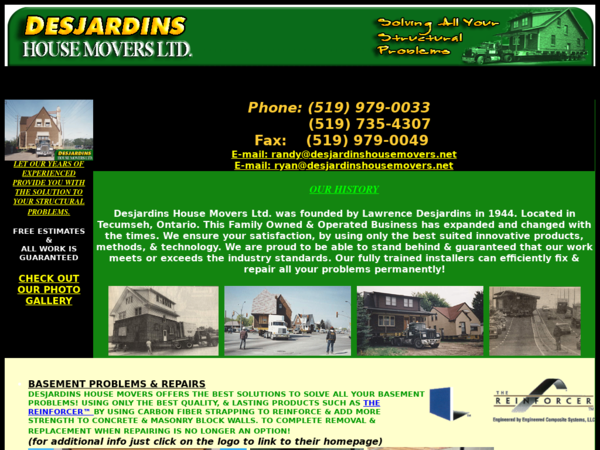 Desjardins House Movers Ltd