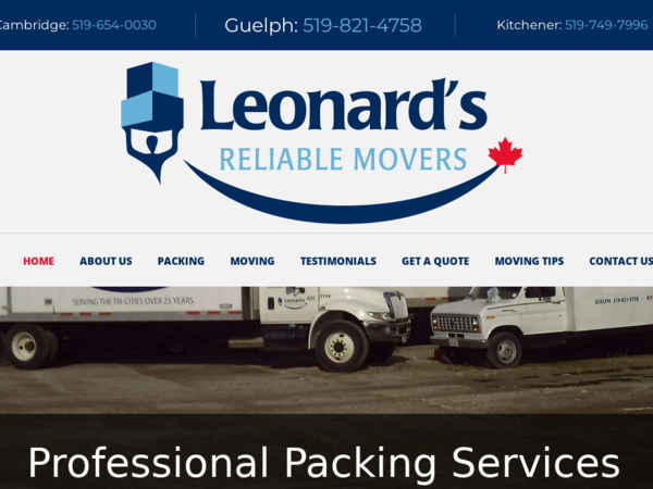 Leonard's Reliable Movers