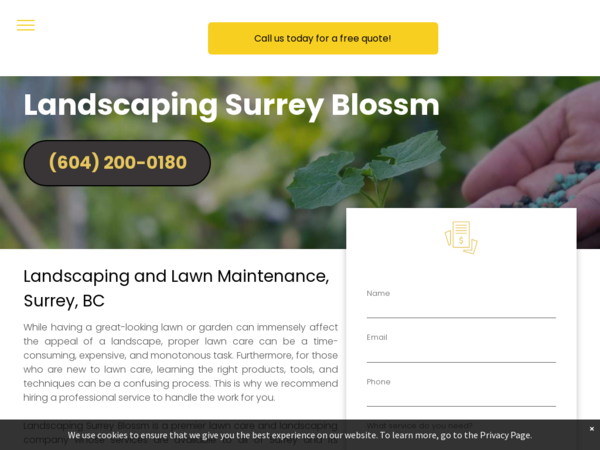 Landscaping Surrey Blossm