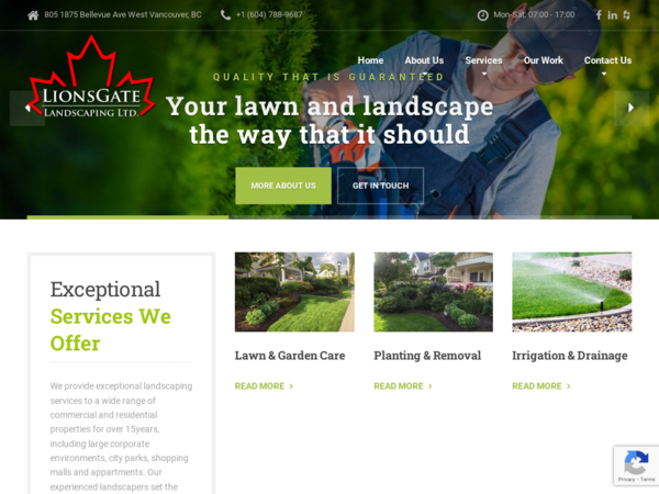 Lions Gate Landscaping Ltd.