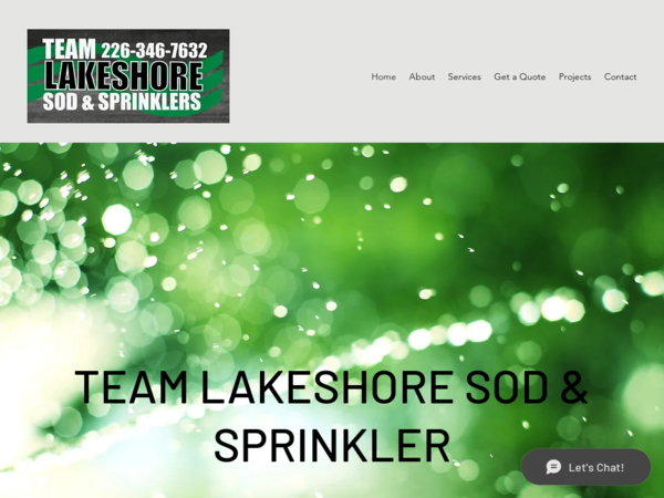 Team Lakeshore Sod & Sprinkler
