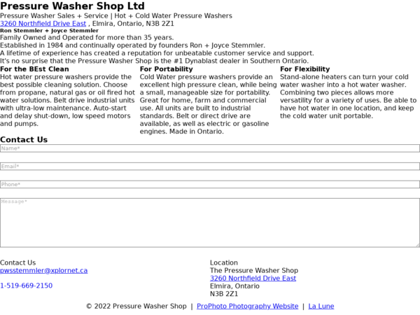 Pressure Washer Shop Ltd