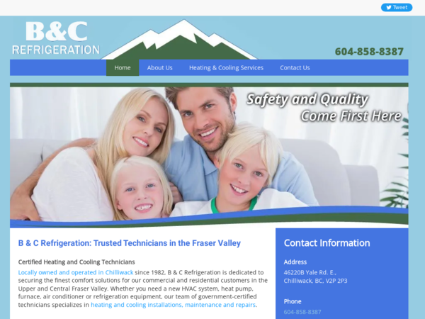 B & C Refrigeration & A/C