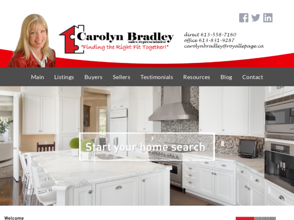 Carolyn Bradley Realestate Broker. Royal Lepage Team Realty